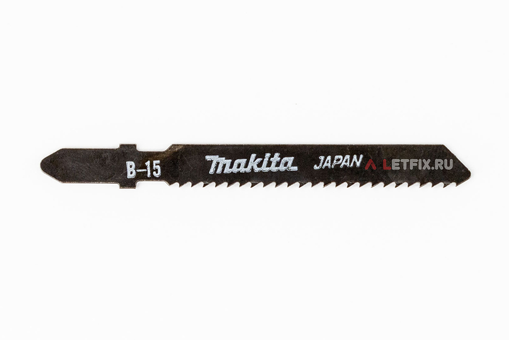Пилка для лобзика Makita №16 A-85830 для реза по дереву