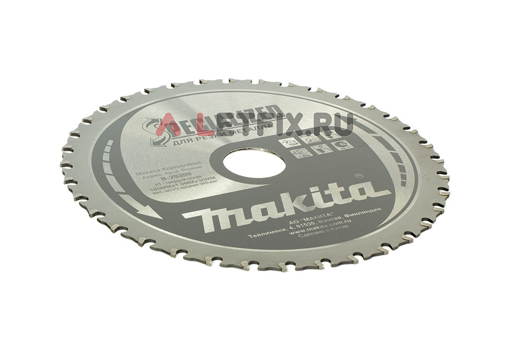 Пильный диск Макита Specialized B-29359 диаметром 185 мм с 36 зубьями по металлу