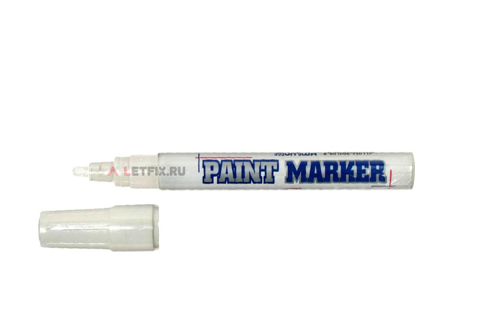 Маркер-краска (Paint Marker) Munhwa PM-05 строительный белый