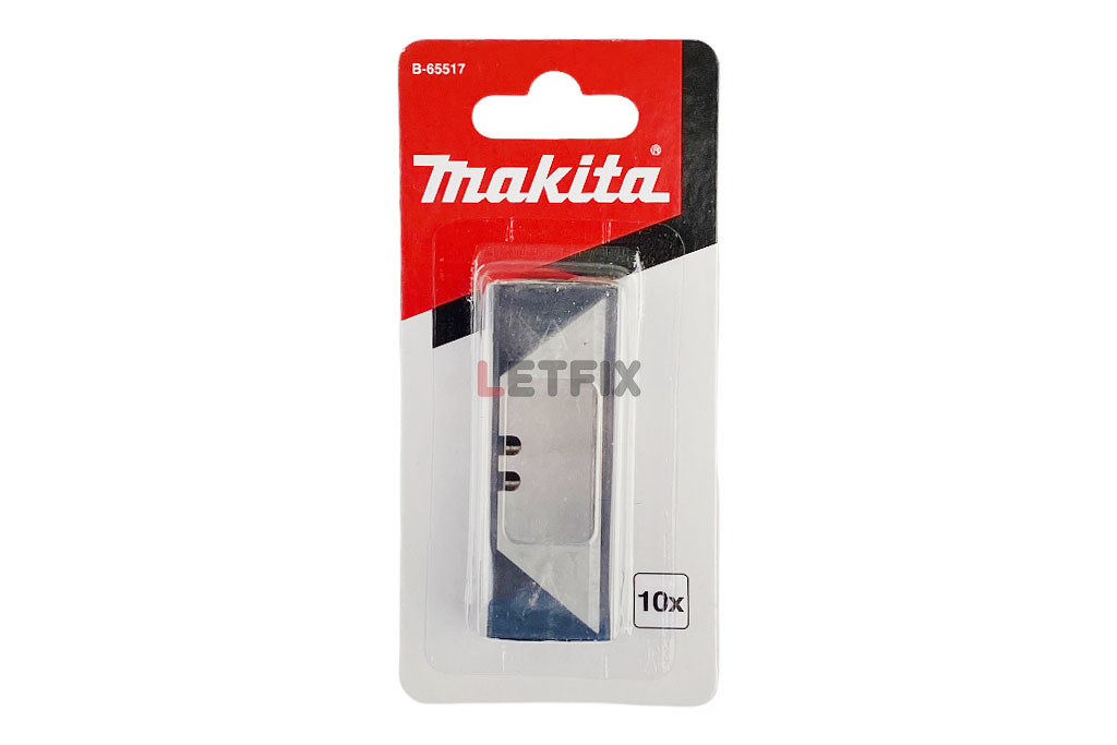 Сменные лезвия для ножа Makita B-65501, Makita B-65517 (10 штук)