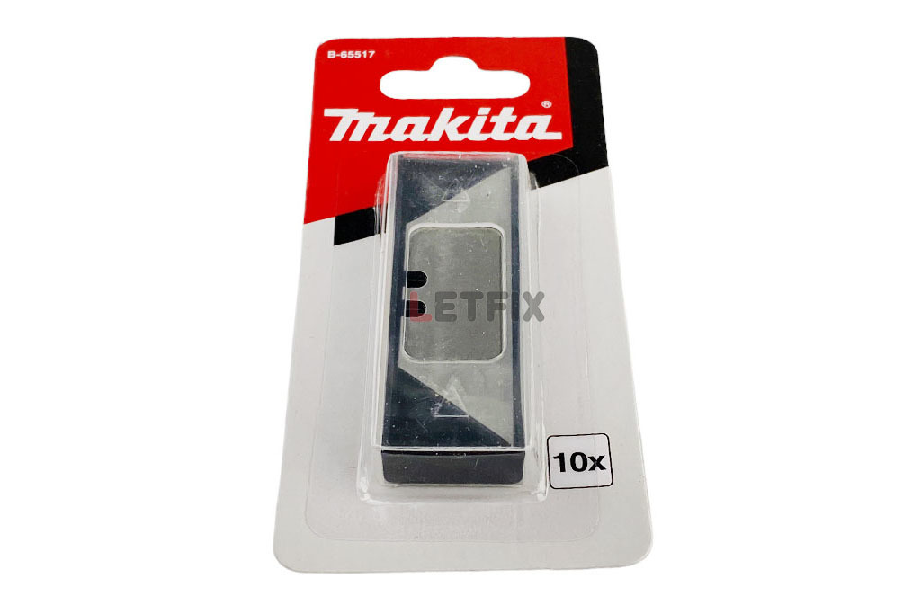 Комплект десяти лезвий Makita B-65517 для складного ножа Makita B-65501