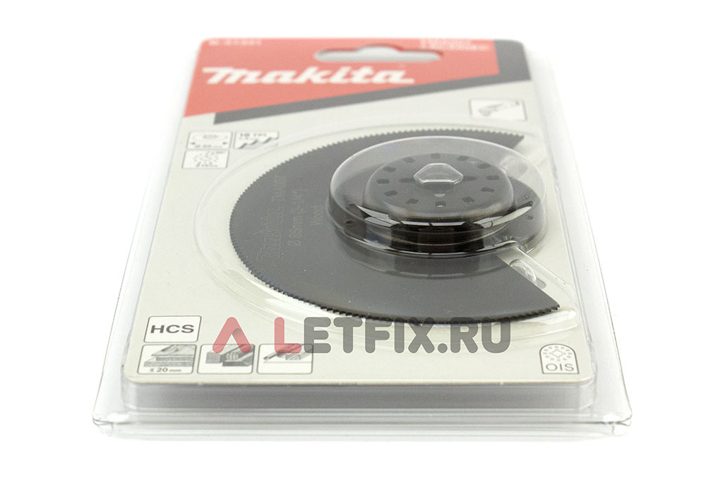 Универсальный диск для мультитула по металлу и дереву ТМА007 Макита B-21331 85 мм
