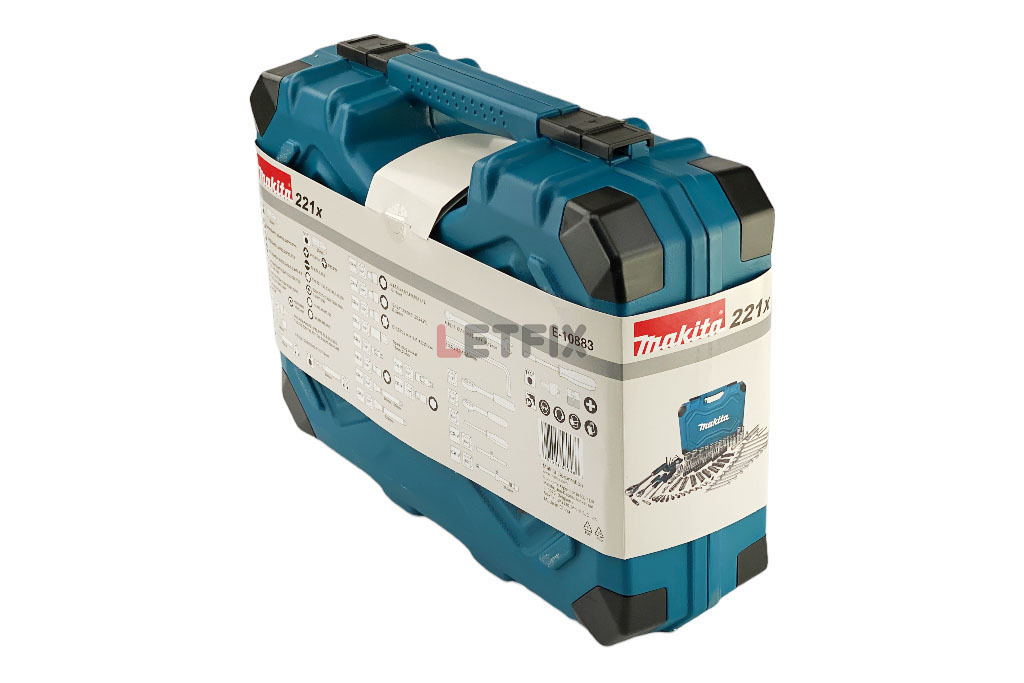 Набор ручного инструмента Makita E-10883 в пластиковом кейсе
