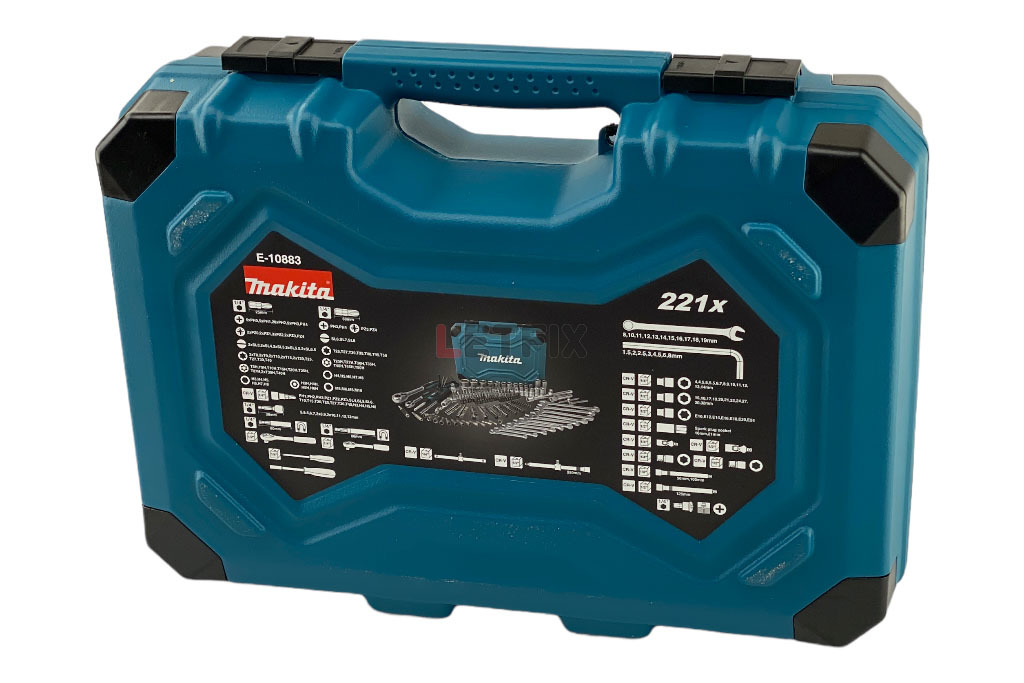 Makita E-10883 — набор ручного инструмента в кейсе