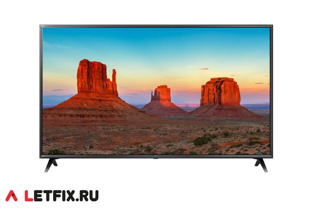 Телевизор LED LG 65UK6300 чёрный, 65