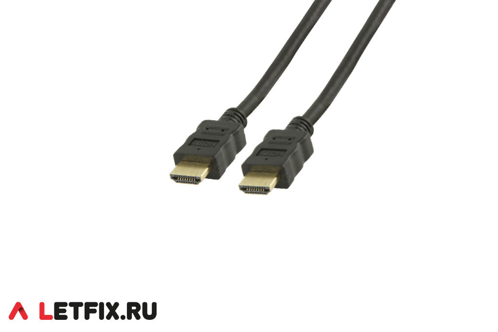 Кабель HDMI-HDMI 1.4, 1,8 метра, чёрный