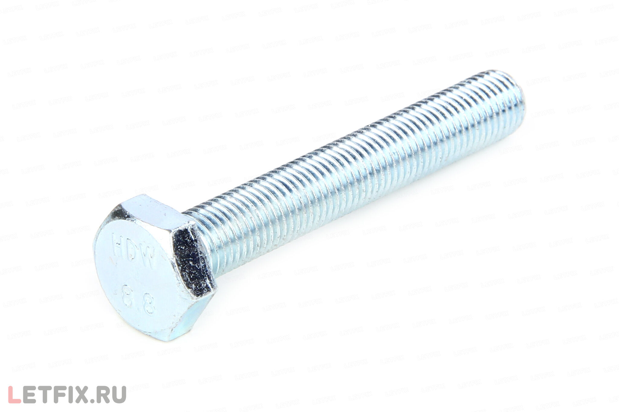 Оцинкованные болты DIN 961 с полной мелкой резьбой (ISO 8676, ГОСТ Р ИСО 8676-2013)