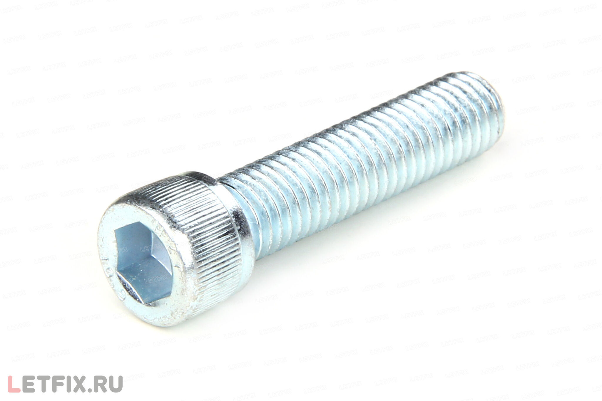 Оцинкованные винты ГОСТ Р ИСО 4762-2012 10.9 с полной резьбой. Винты DIN 912 10.9 zn цинк с полной резьбой (аналог ГОСТ 11738)