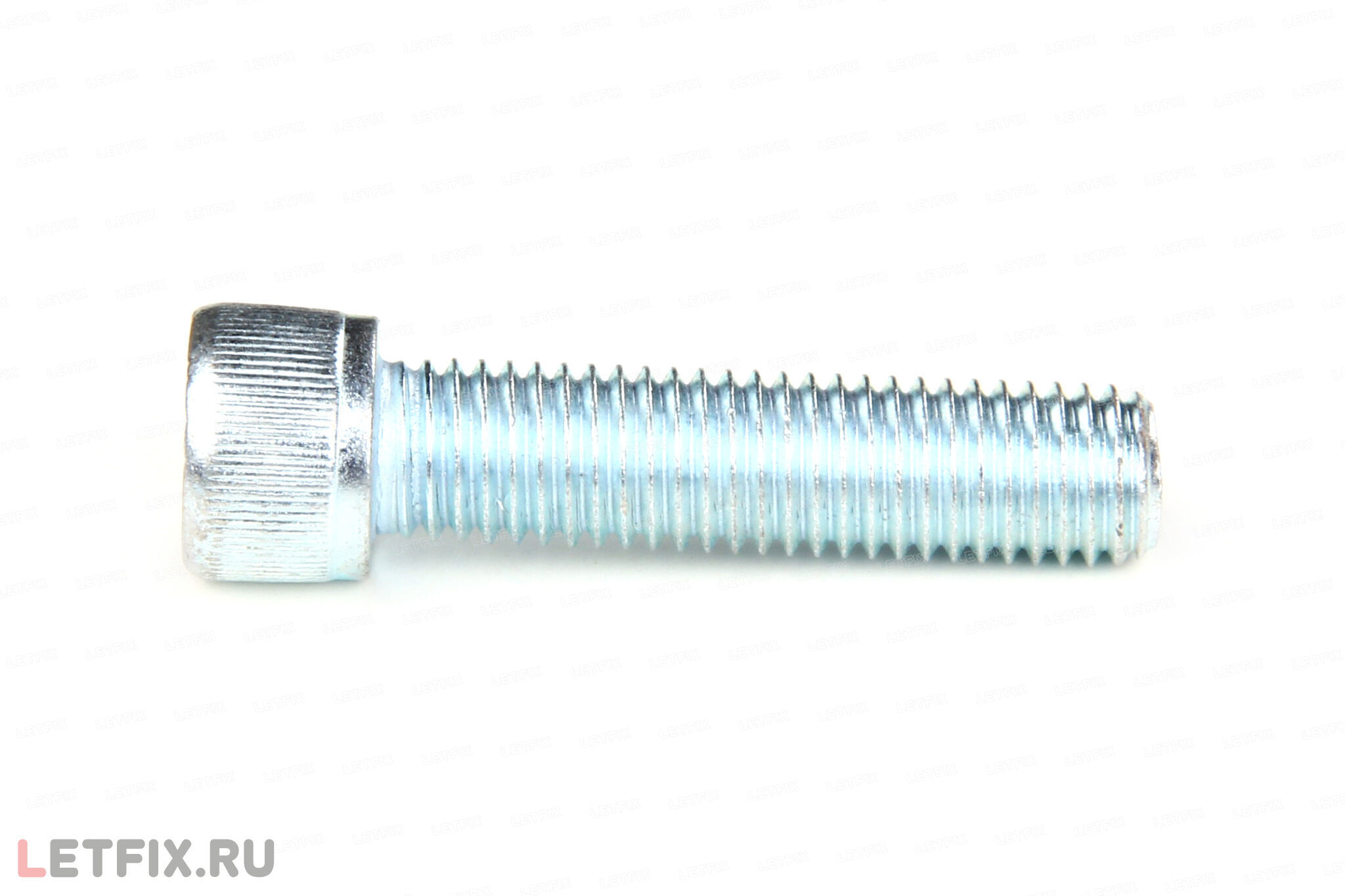 Оцинкованные винты ГОСТ Р ИСО 4762-2012 с полной резьбой класса прочности 10.9 (аналог на полнорезьбовые винты ГОСТ 11738-84 10.9 и винты DIN 912 10.9 zn с полной резьбой)