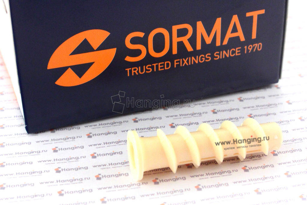 Упаковка дюбелей для газобетона Sormat KBT
