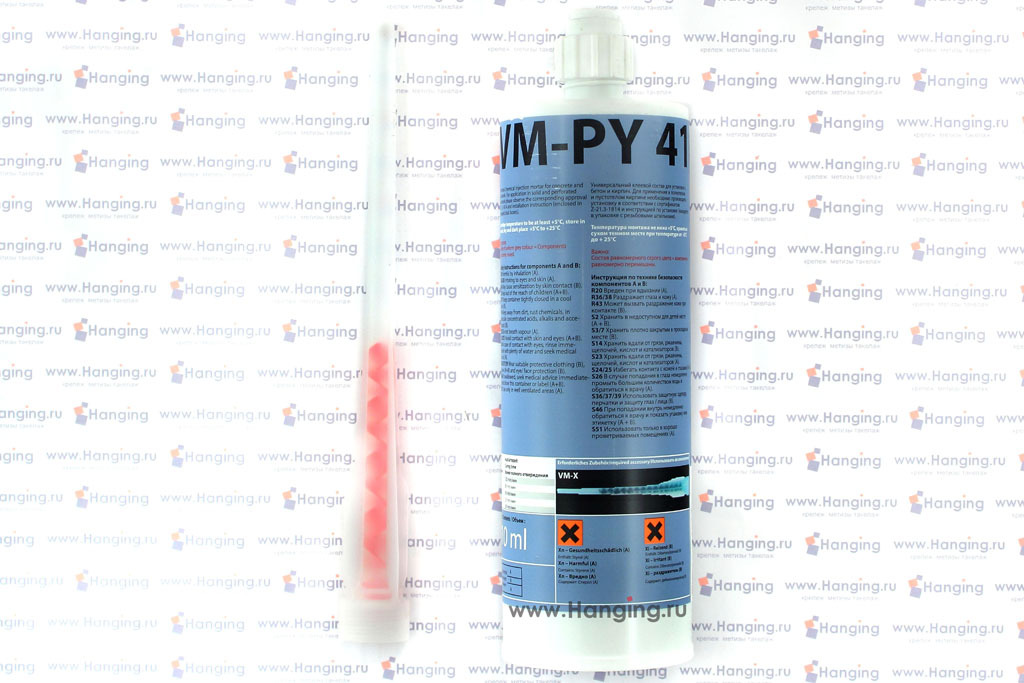 Химический анкер для газобетона МКТ VM-PY 410