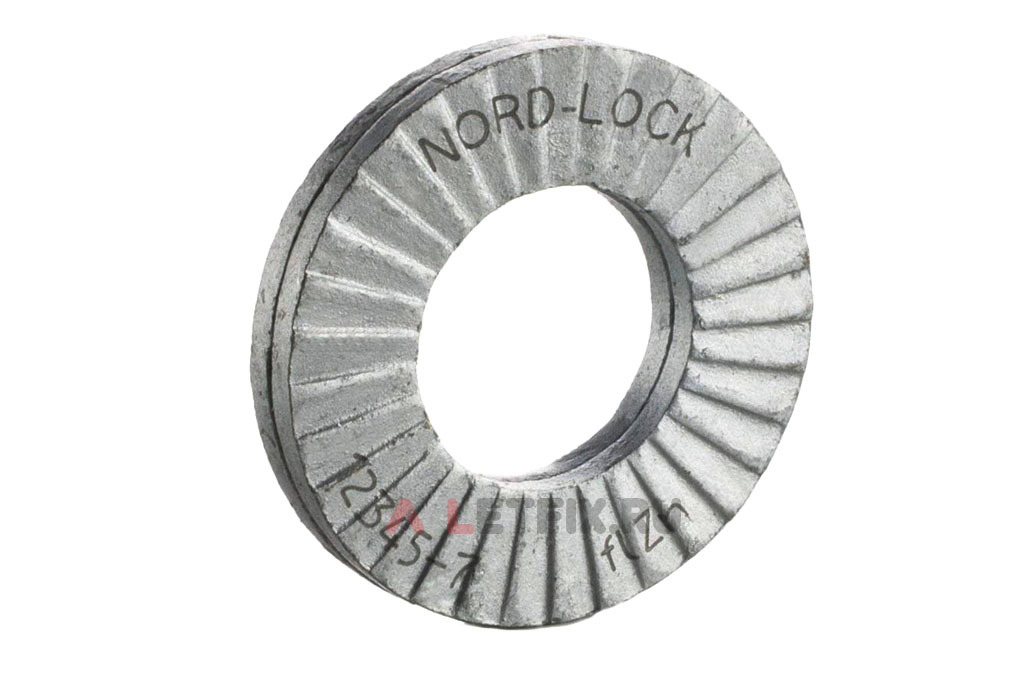 Шайба стопорная Nord-Lock DIN 25201. Самостопорящаяся шайба Норд Лок.