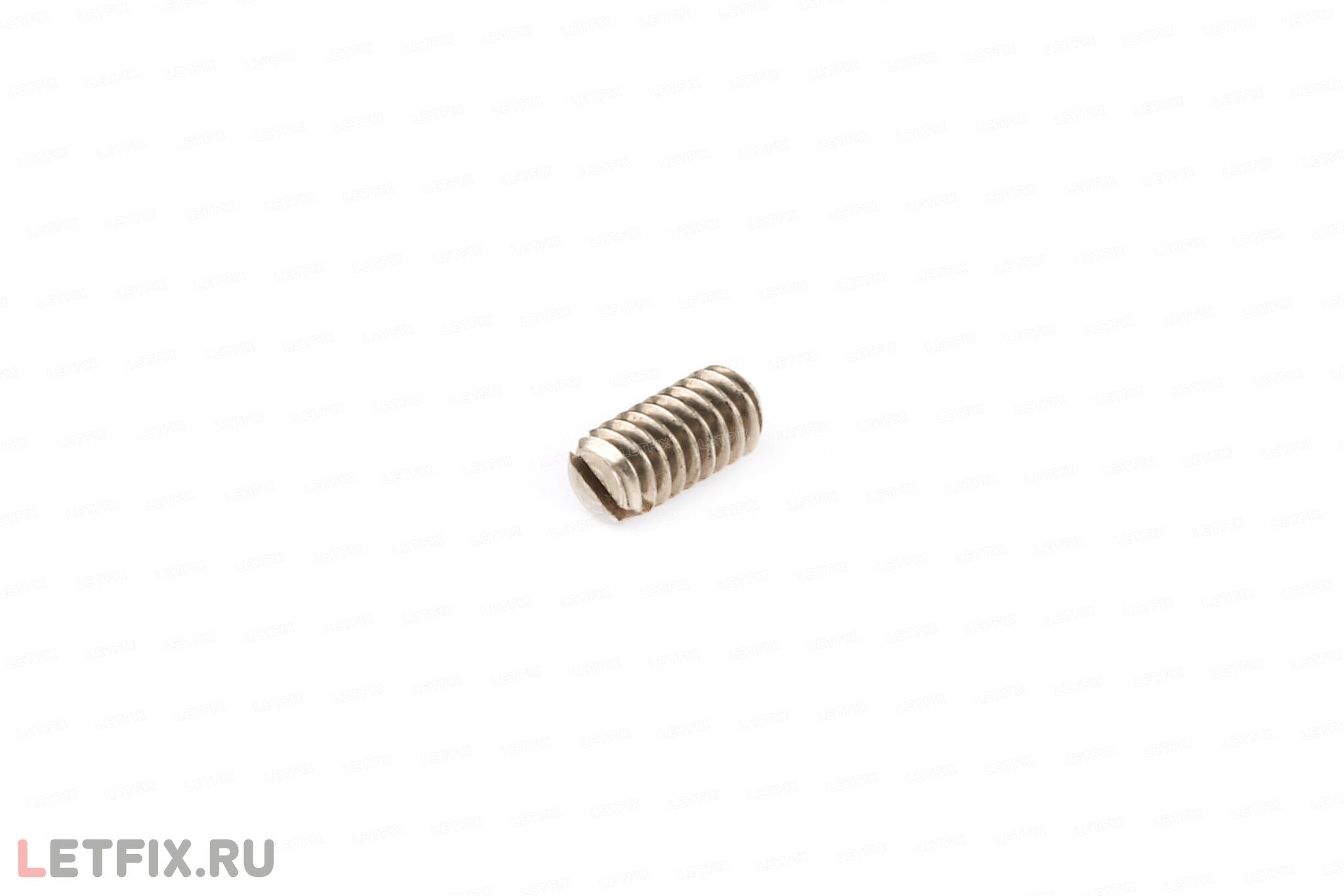 Нержавеющие установочные винты ГОСТ 1477-93 с плоским концом и прямым шлицем из нержавеющей стали А1 (DIN 551 A1 и ISO 4766 A1) 