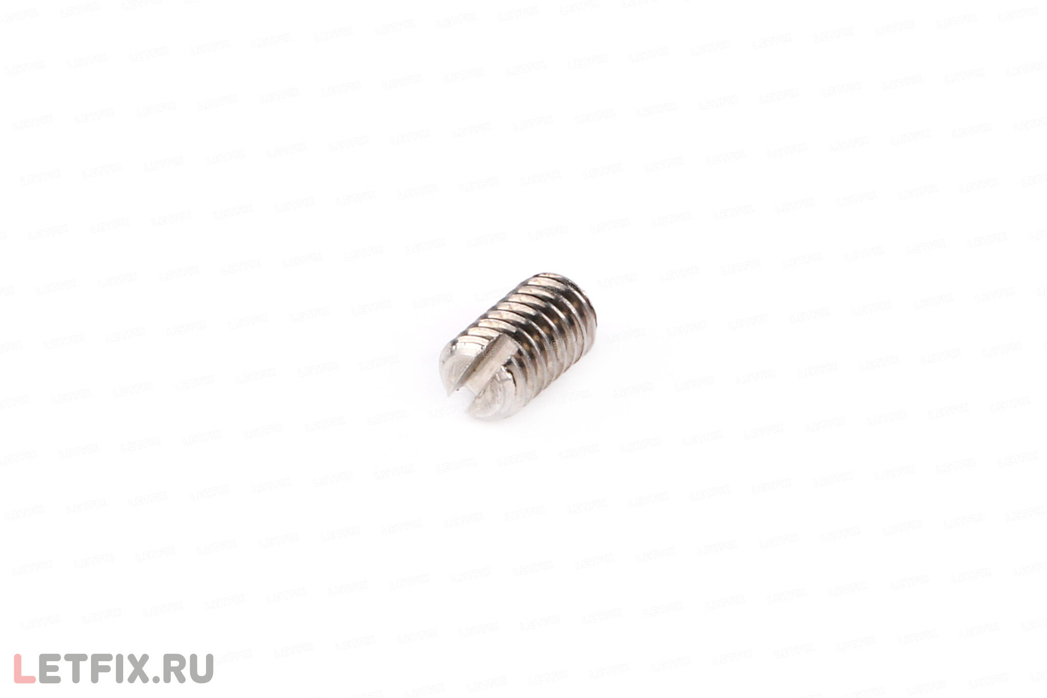 Нержавеющие установочные винты DIN 553 A2 — аналог винтов ГОСТ 1476-93 и ИСО 7434 из нержавеющей стали А2 (AISI 304) с прямым шлицем и коническим концом