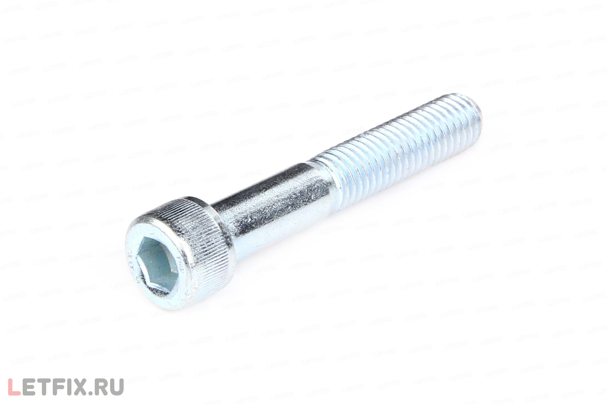 Оцинкованный винт DIN 912 M10 Zn с цилиндрической головкой с внутренним шестигранником. Винты цинк М10 ГОСТ 11738-84 (М10 ГОСТ Р ИСО 4762-2012 цинк, М10 DIN 912 оцинк.).