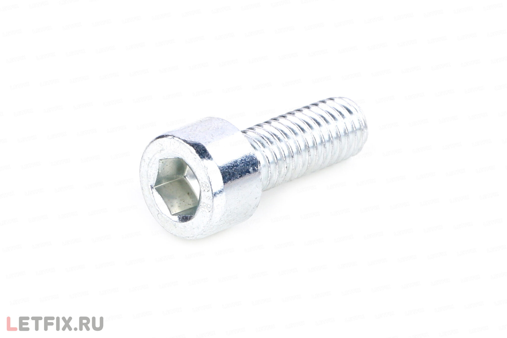 Оцинкованный винт DIN 912 M6 Zn с цилиндрической головкой с внутренним шестигранником. Винты цинк М6 ГОСТ 11738-84 (М6 ГОСТ Р ИСО 4762-2012 цинк, М6 DIN 912 оцинк.).