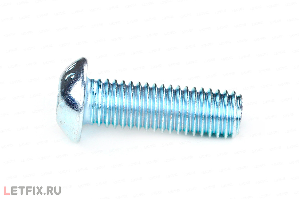 Винты оцинкованные с полукруглой головкой и шлицем Torx ISO 7380-1 (DIN 34805-1) класса прочности 10.9 для соединения узлов и деталей конструкций в производственных отраслях