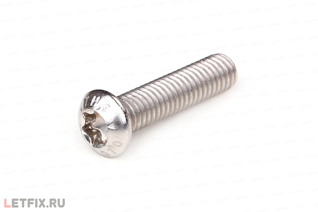 Винты ISO 7380-1 (DIN 34805-1) с полукруглой головкой и шлицем Torx