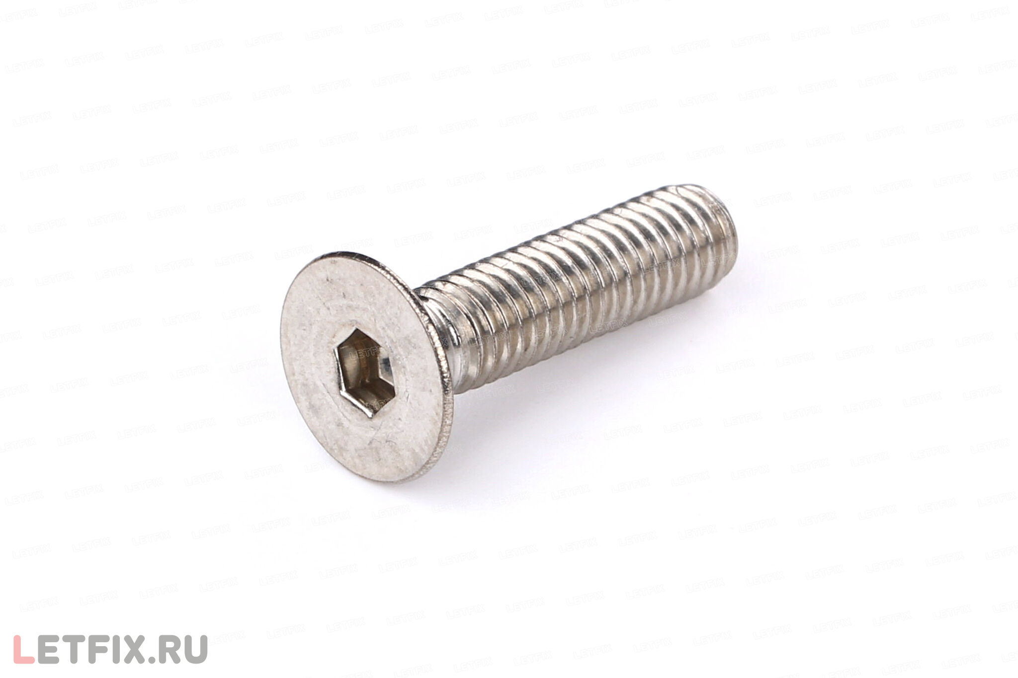 Винты DIN 7991 A4 (AISI 316) с потайной головкой с внутренним шестигранником из нержавеющей стали А4. Нерж. винты ISO 10642 A4 и ГОСТ Р ИСО 10642 А4.