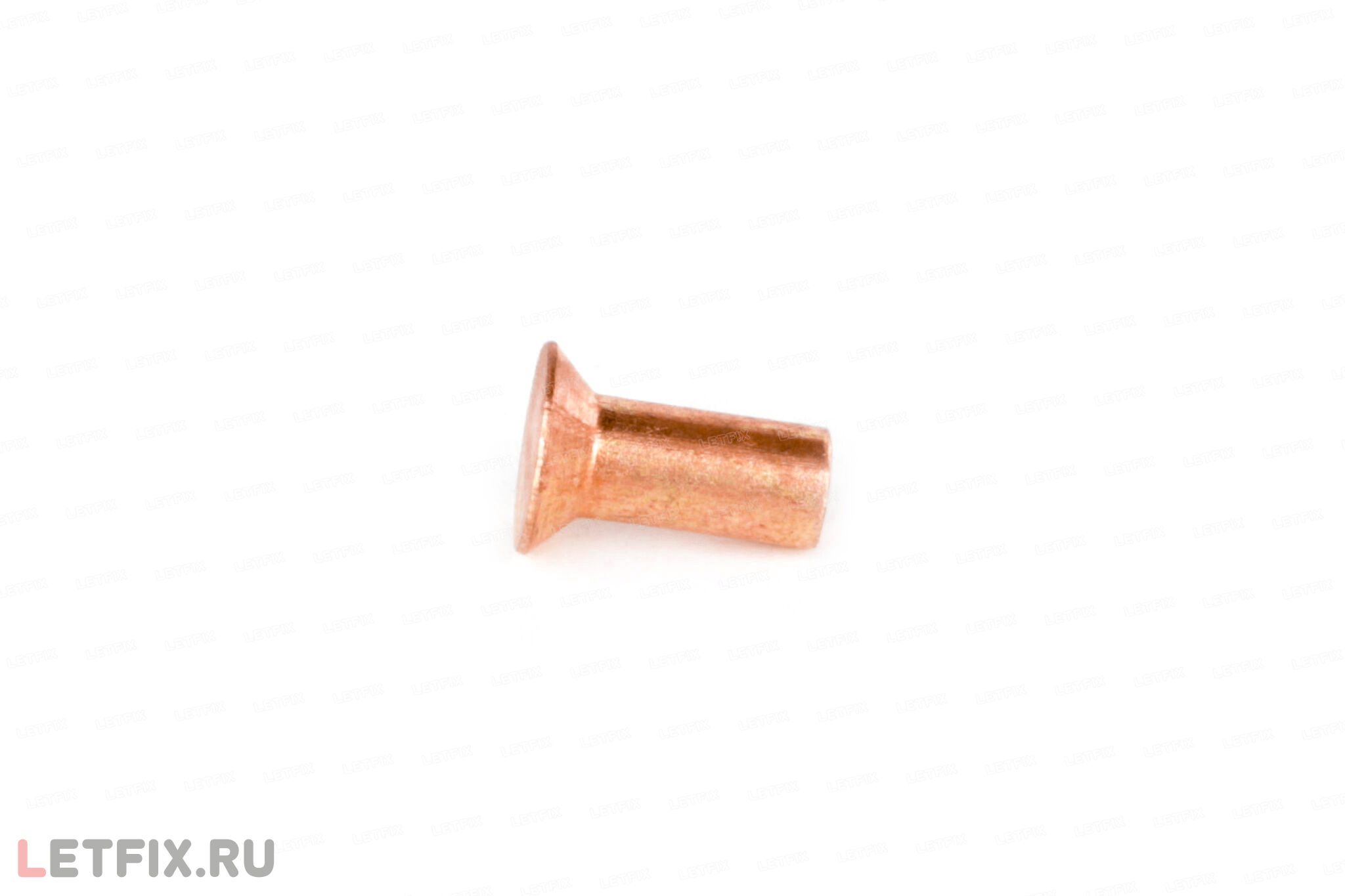 Заклепки забивные латунные ГОСТ 10300-80 с потайной головкой. Заклепки потай латунь MS DIN 661 (DIN 302).